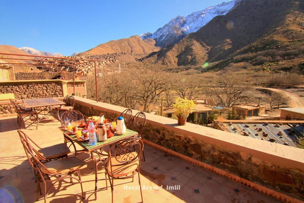 Hotel Aremd - Aroumd Imlil route du Toubkal Extérieur photo