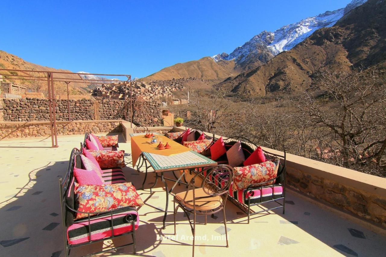 Hotel Aremd - Aroumd Imlil route du Toubkal Extérieur photo