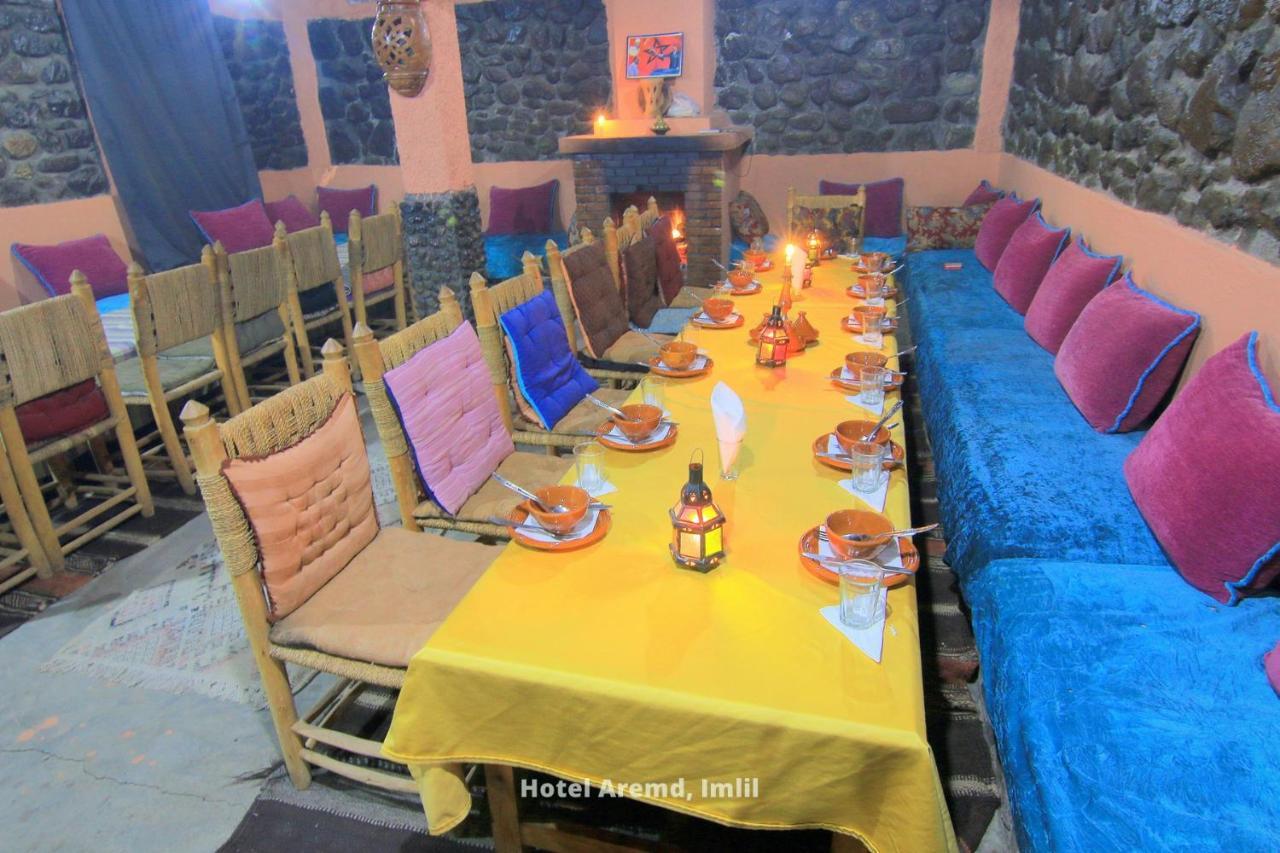Hotel Aremd - Aroumd Imlil route du Toubkal Extérieur photo