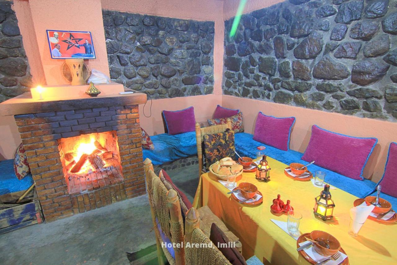 Hotel Aremd - Aroumd Imlil route du Toubkal Extérieur photo