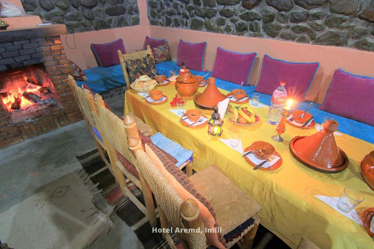 Hotel Aremd - Aroumd Imlil route du Toubkal Extérieur photo