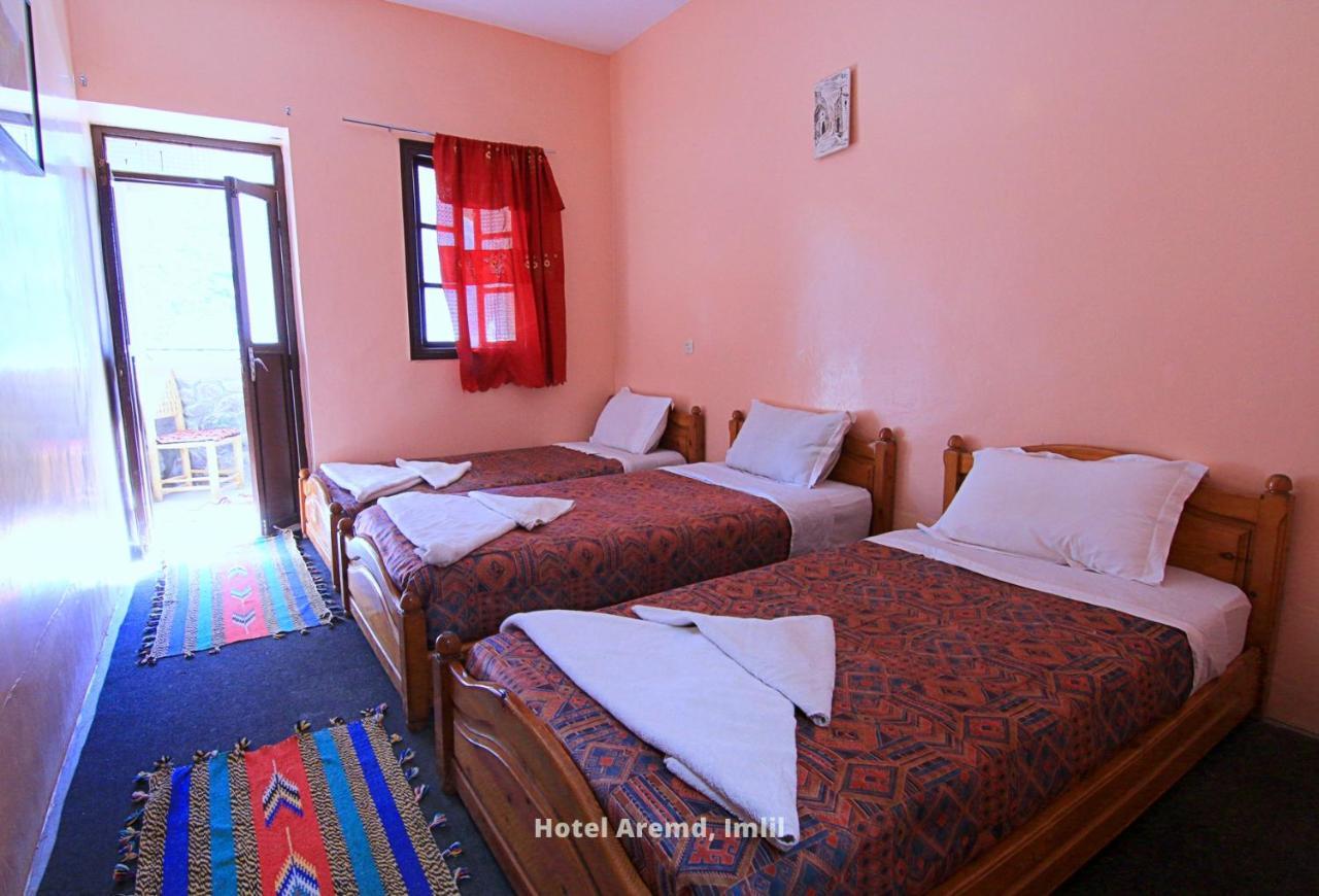 Hotel Aremd - Aroumd Imlil route du Toubkal Extérieur photo