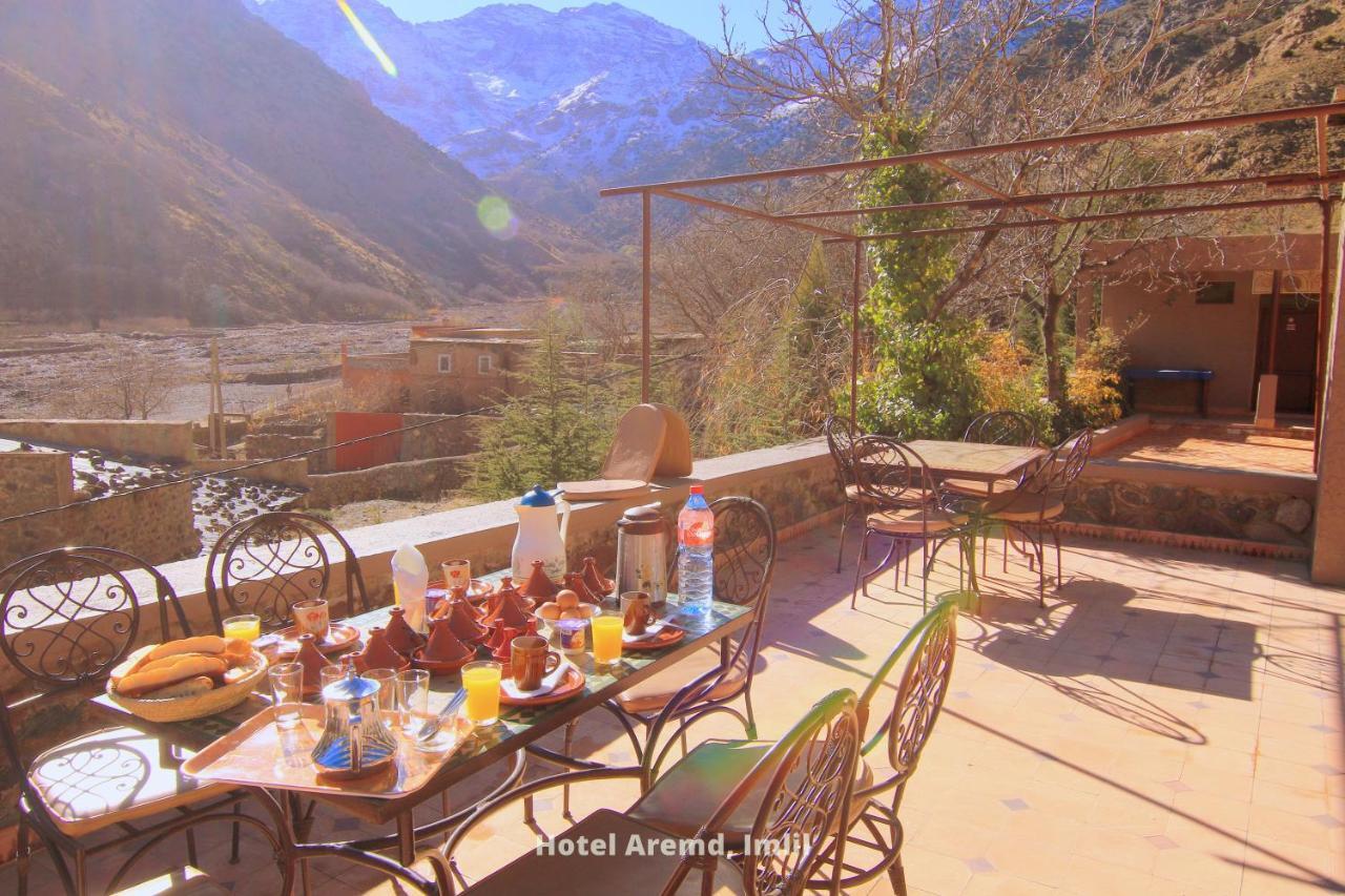 Hotel Aremd - Aroumd Imlil route du Toubkal Extérieur photo