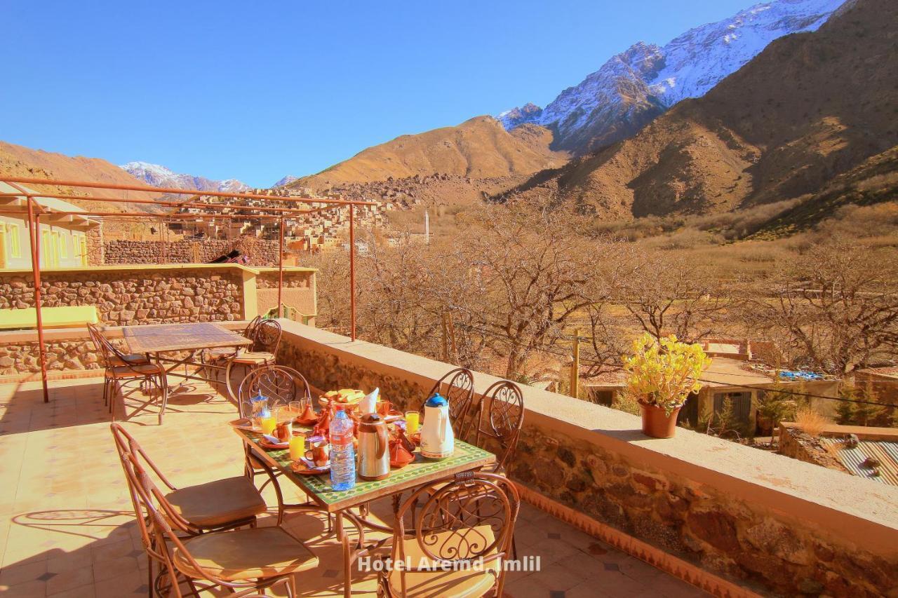 Hotel Aremd - Aroumd Imlil route du Toubkal Extérieur photo