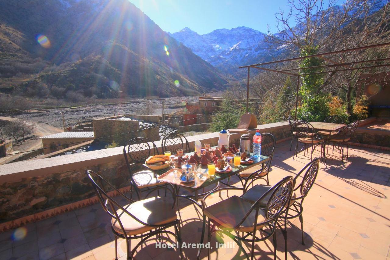 Hotel Aremd - Aroumd Imlil route du Toubkal Extérieur photo